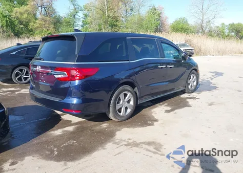 2019 Honda Odyssey Ex-L из США, поврежденный, VIN 5FNRL6H71KB004694